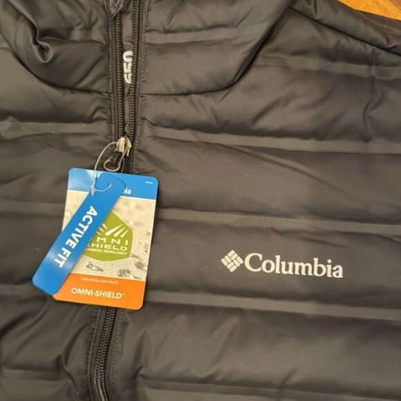 Columbia men’s active light puffer down filled 650 jacket outdoor, warm, coat - Picture 3 of 6